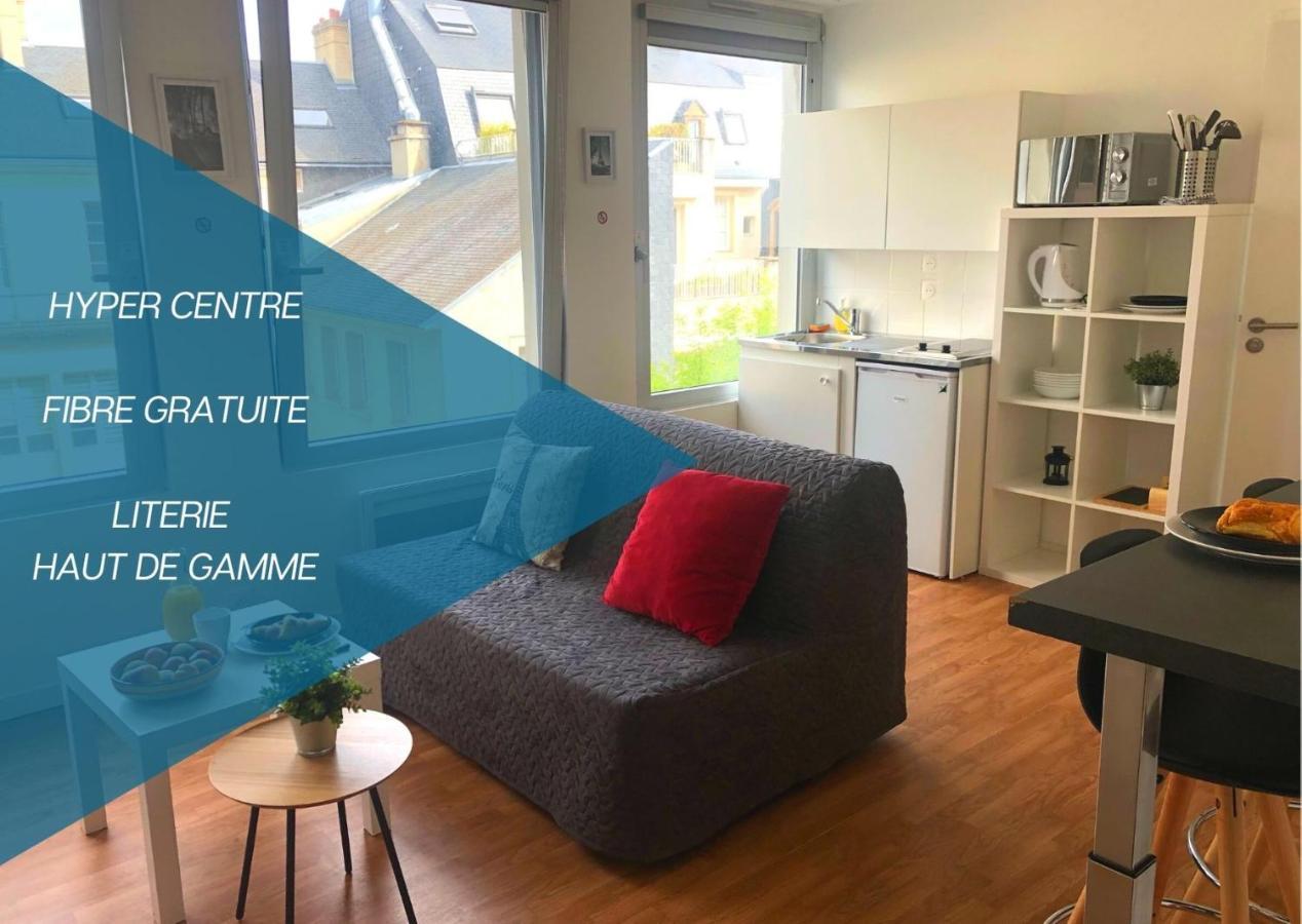 Hyper Centre - Wifi Fibre Gratuit - Jergweloh - Le Parisien Daire Caen Dış mekan fotoğraf